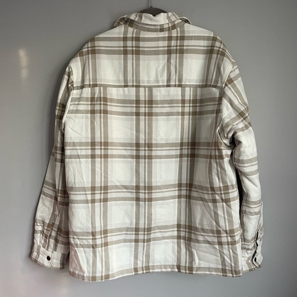 Men’s H&M Padded Overshirt Flannel Jacket - Picture 3 of 4